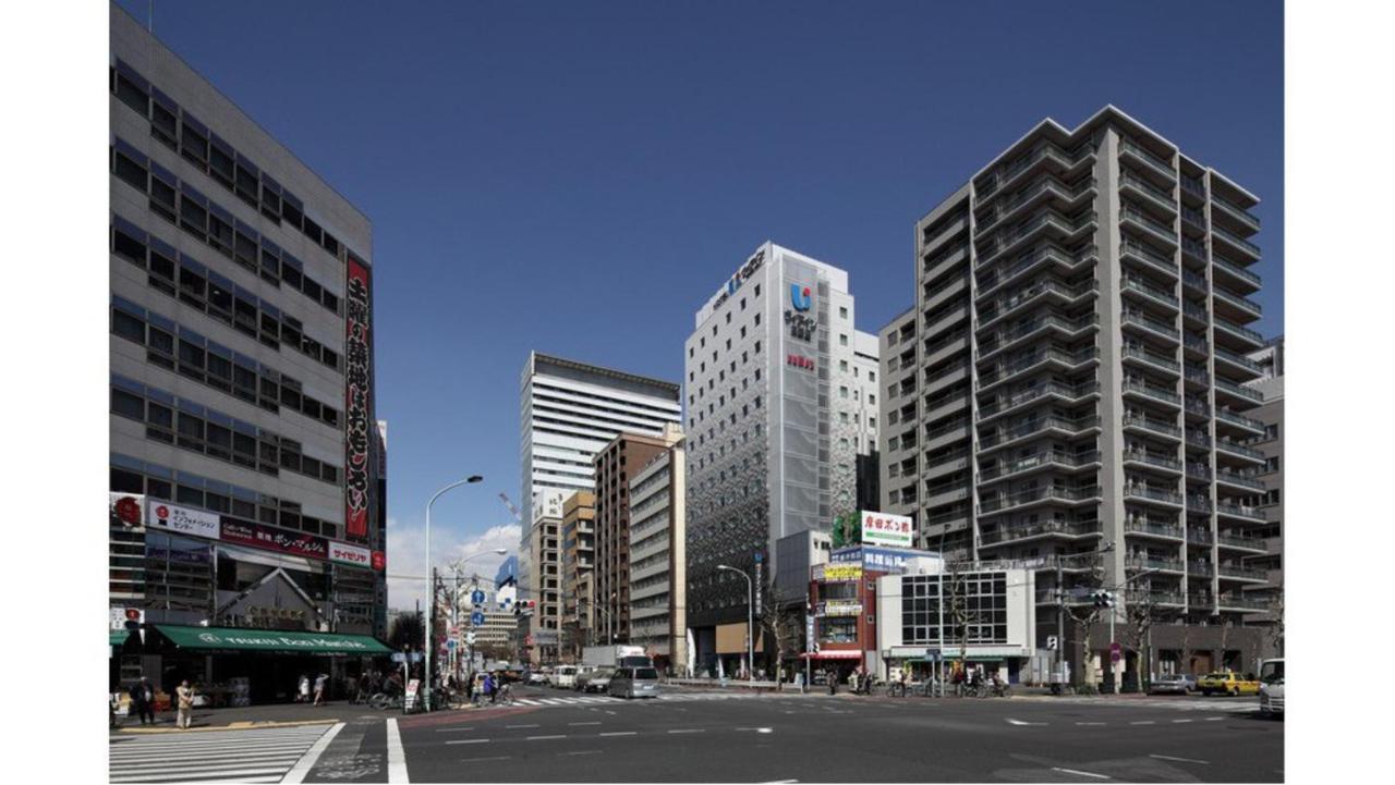 Via Inn Higashiginza Tokyo prefektur Exteriör bild