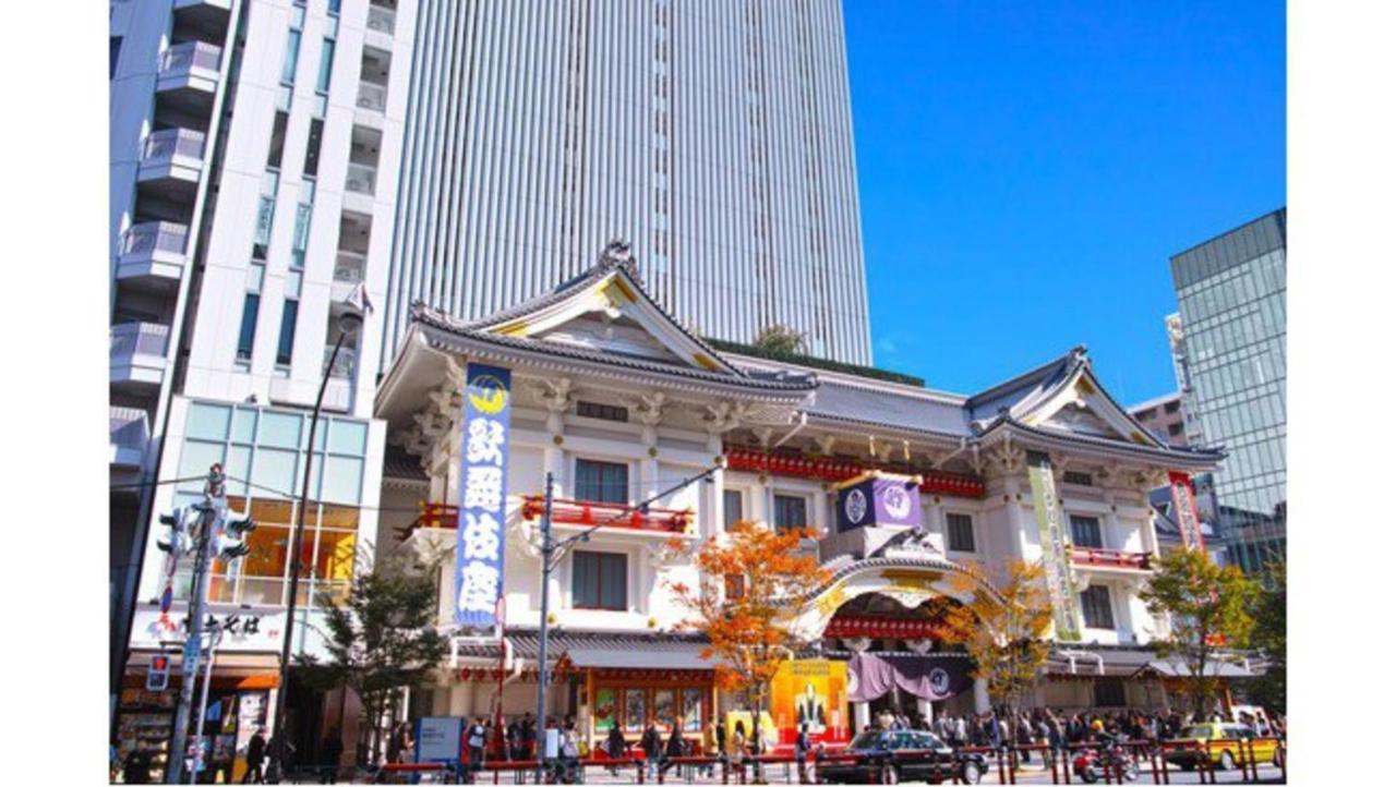 Via Inn Higashiginza Tokyo prefektur Exteriör bild