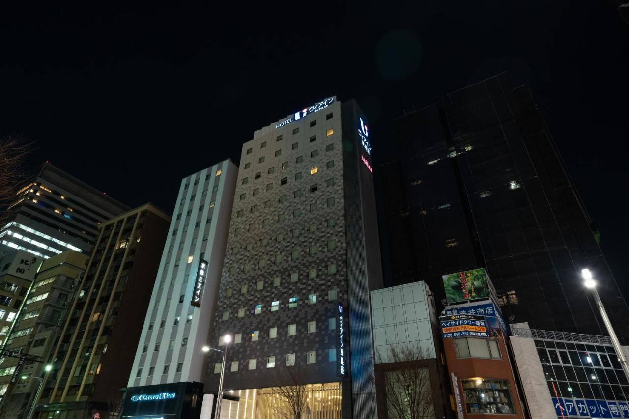 Via Inn Higashiginza Tokyo prefektur Exteriör bild